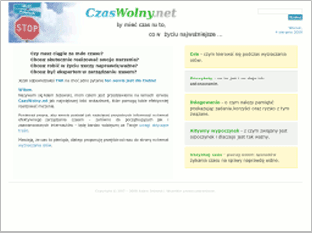 Projekt - CzasWolny.net